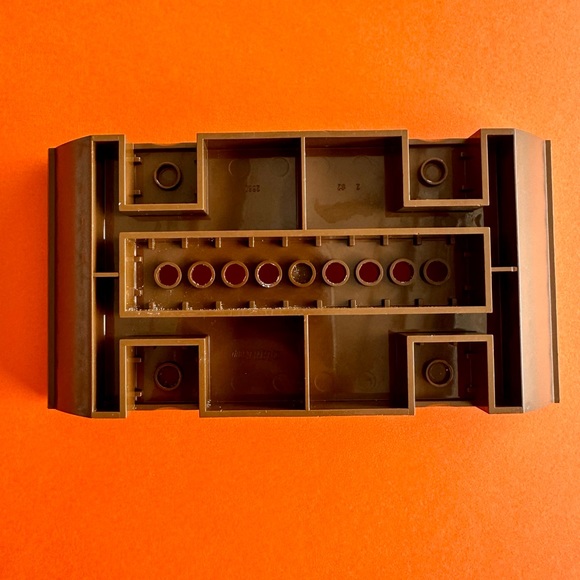 LEGO Pirates Brown Vintage Hull Middle Part #2560 8x16x2 1/3 - Picture 5 of 5